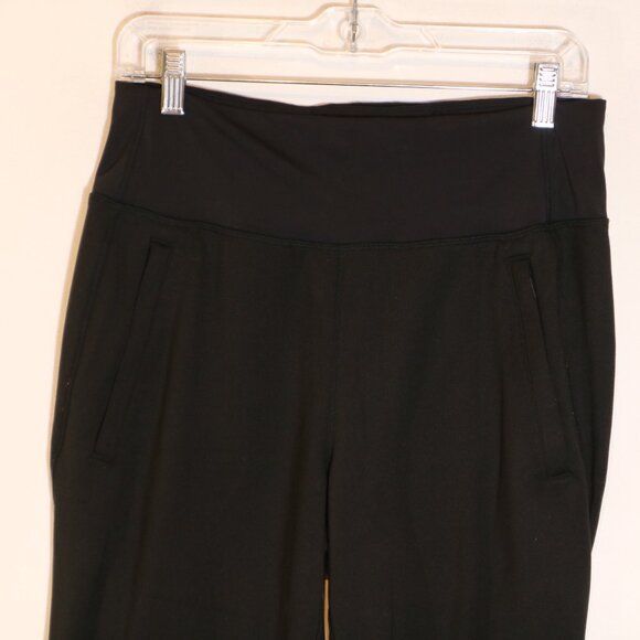 Athleta Unstoppable Fleece Lined High Rise Jogger Womens Medium Black Casual - Picture 2 of 6